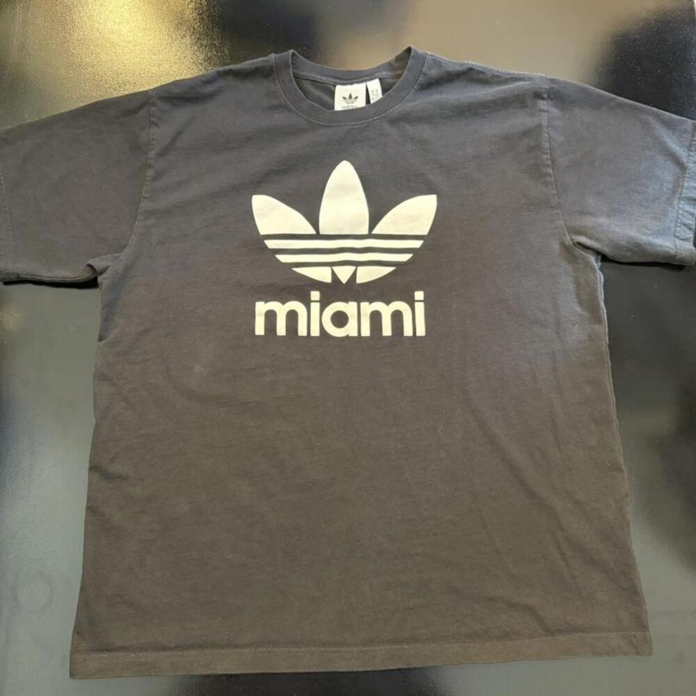 Adidas Originals - Rare Miami Trefoil T-Shirt - XL